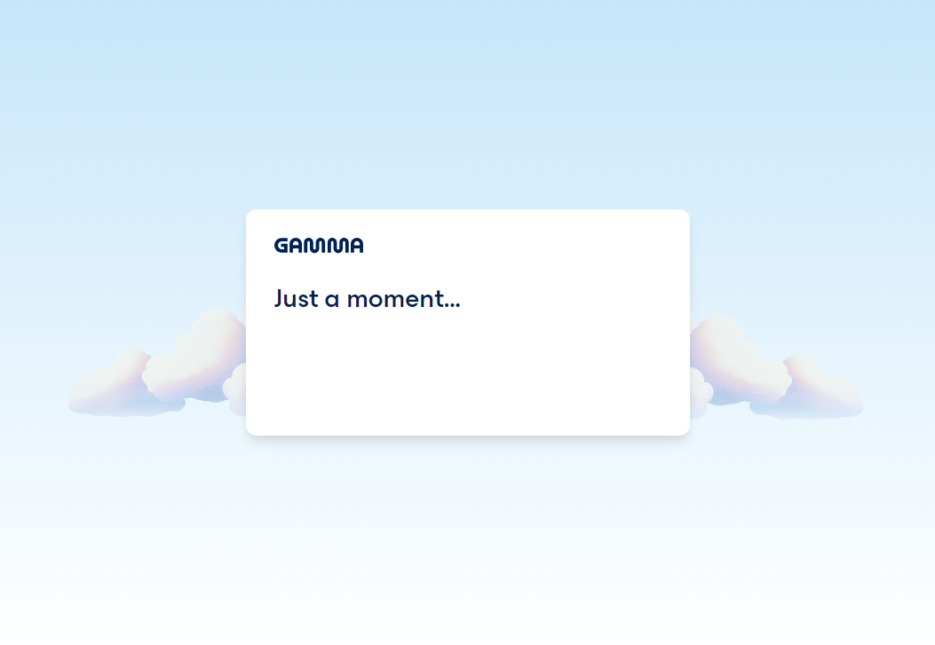 Gamma AI